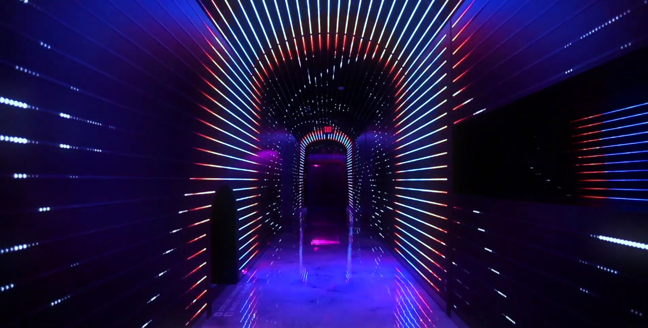 DLIT Led Tunnel Meow Wolf Las Vegas
