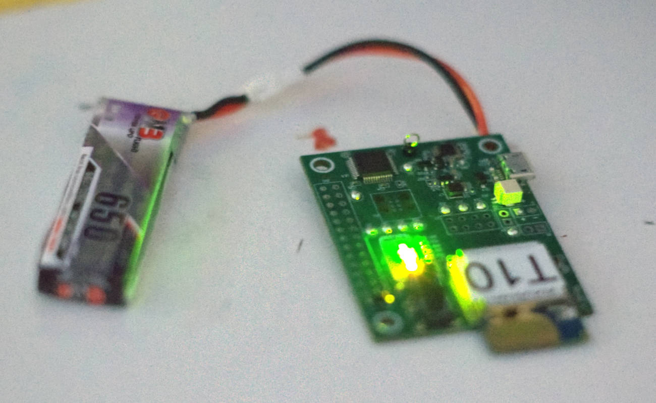 dwm-1001 powered from a LiPo battery