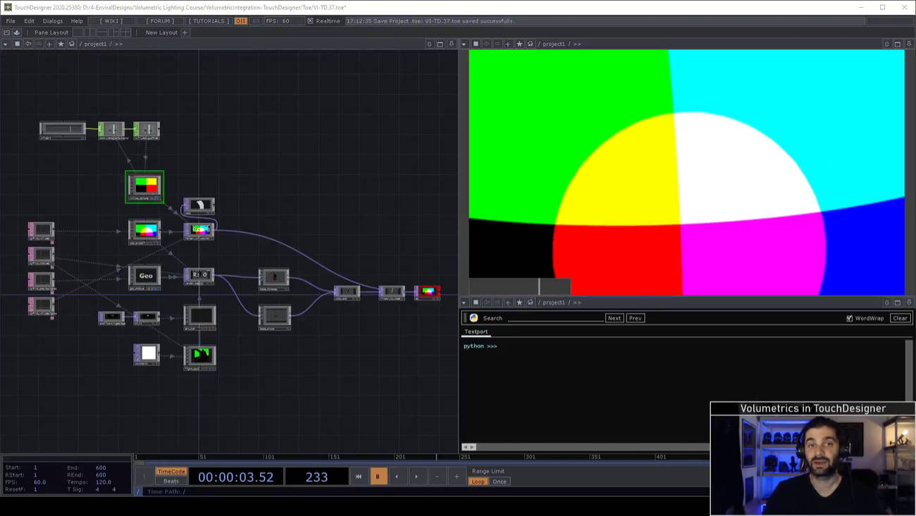 beachball looking image representing raymarch vectors